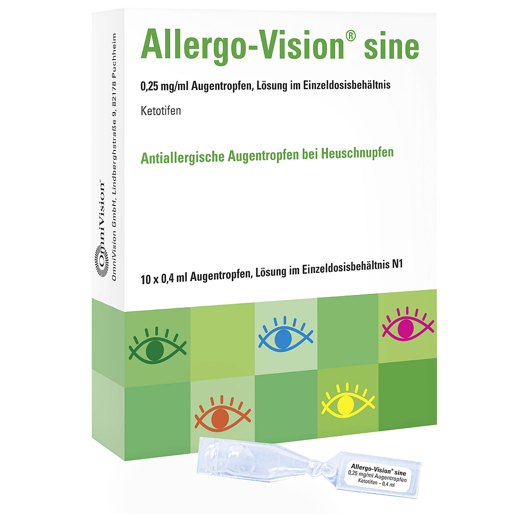 Allergo-Vision sine 0,25mg/ml Augentropfen (10x0.4 ml)