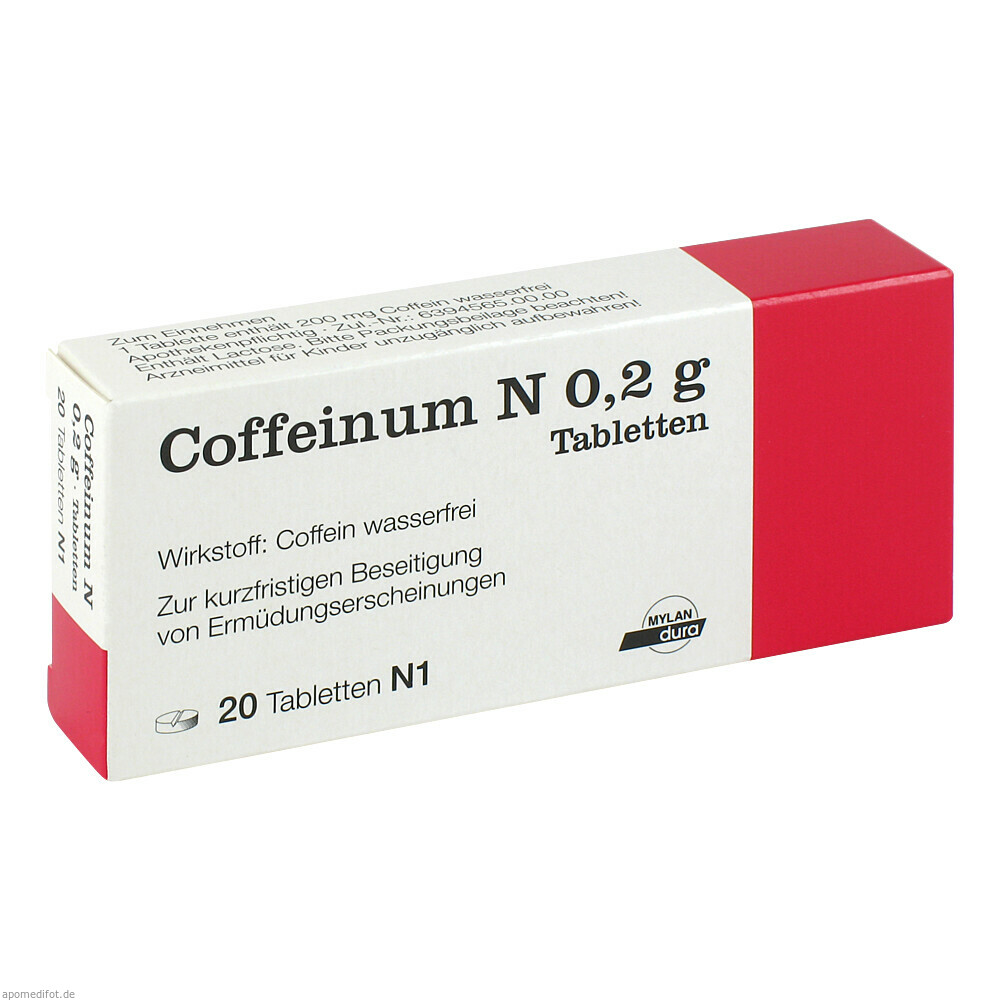 COFFEINUM N 0,2 g Tabletten
