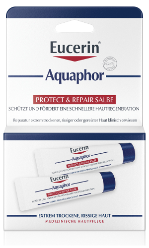 Eucerin Aquaphor Protect & Repair Salbe (2x10 ml)